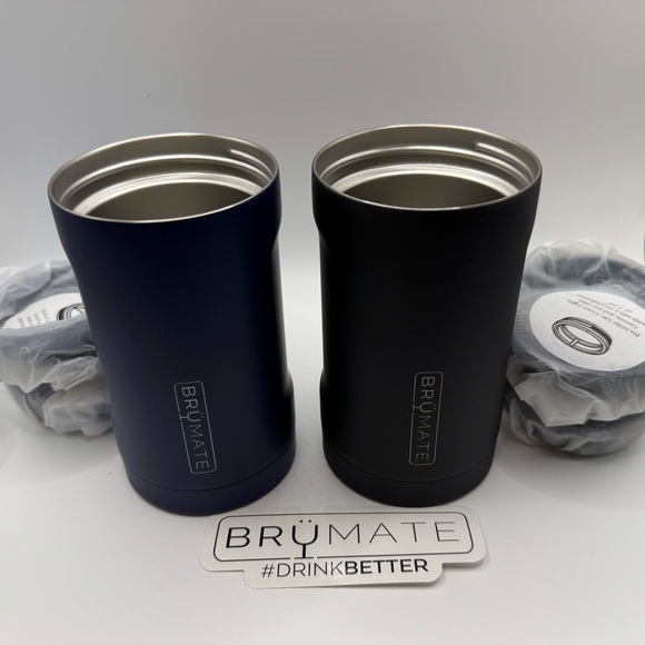 BrüMate Hopsulator Insulated Tumblers - Black and Blue